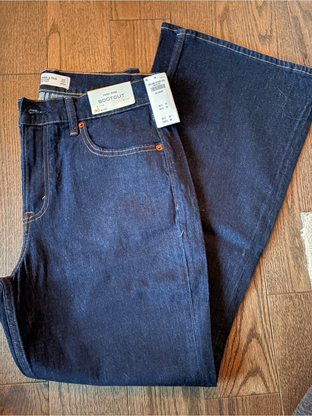 Abercrombie & Fitch Dark Blue Bootcut Men’s Jeans